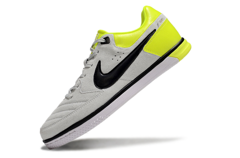 CHUTEIRA NIKE GATO FUTSAL - BRANCA E AMARELA