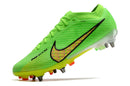CHUTEIRA NIKE AIR ZOOM MERCURIAL VAPOR 15 ELITE TRAVA MISTA - VERDE E AMARELA