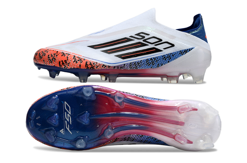 ADIDAS F50 LACELASS ELITE CAMPO "SON" - BRANCA E AZUL