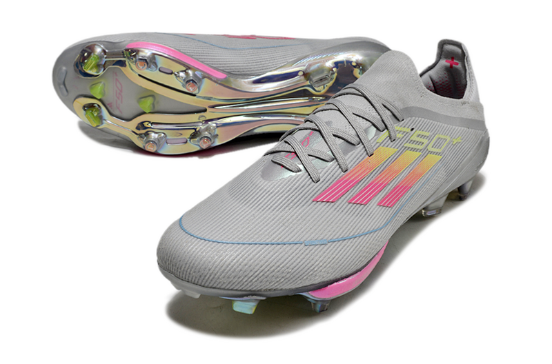 CHUTEIRA ADIDAS F50.1 LIGHTSTRIKE PRO ELITE CAMPO - CINZA