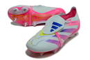 ADIDAS PREDATOR 24 FT ELITE TRAVA MISTA "STELLAR ICON" - BRANCA E ROSA