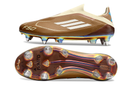ADIDAS F50 LACELASS ELITE TRAVA MISTA - DOURADA