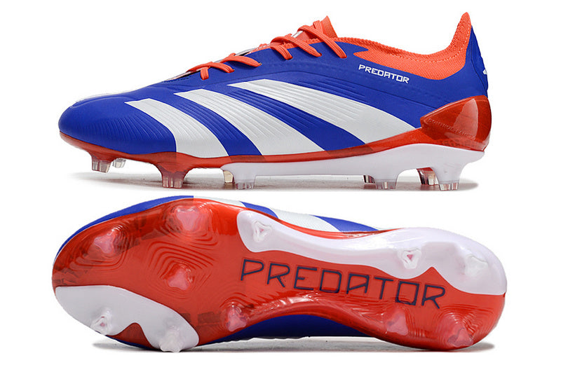 ADIDAS PREDATOR 24 ELITE CAMPO " ADVANCEMENT" - LARANJA E AZUL