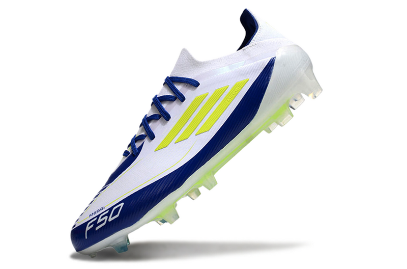 ADIDAS F50.1 ELITE CAMPO "TRIUNFO ESTELAR" - BRANCA E AZUL