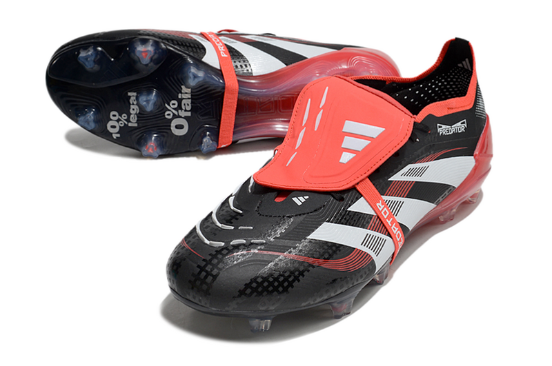 ADIDAS PREDATOR 25 FT ELITE CAMPO - LARANJA E PRETA
