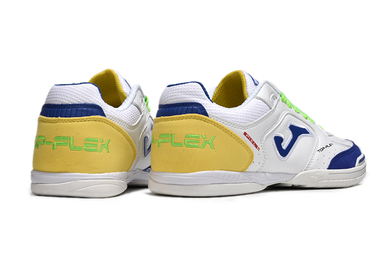 CHUTEIRA JOMA TOP FLEX FUTSAL - BRANCA