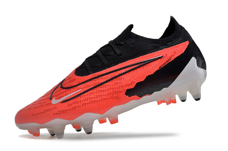 CHUTEIRA NIKE GX ELITE TRAVA MISTA FIXA - VERMELHA E PRETA