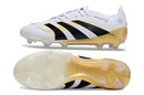 ADIDAS PREDATOR 25 ELITE CAMPO - BRANCA E DOURADA