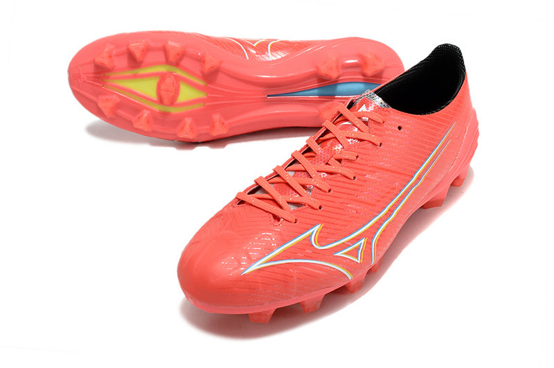 CHUTEIRA MIZUNO ALPHA JAPAN CAMPO "REALEASE" - LARANJA
