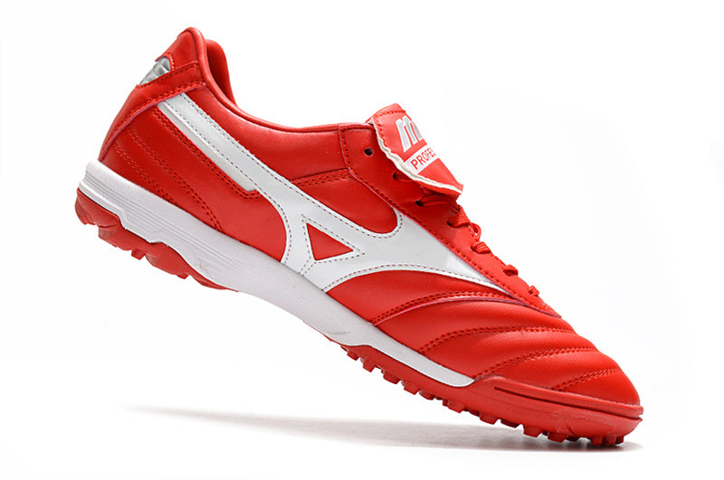CHUTEIRA MIZUNO MORELIA II SOCIETY - VERMELHA E BRANCA