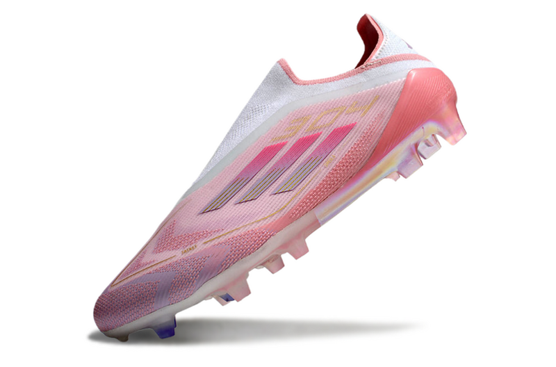 ADIDAS F50 LACELASS ELITE CAMPO "LAMINE YAMAL 304" - ROSA E BRANCA