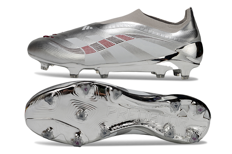 ADIDAS PREDATOR 25 LACELESS BELLINGHAM ELITE CAMPO "CHROME DREAM" - PRATA