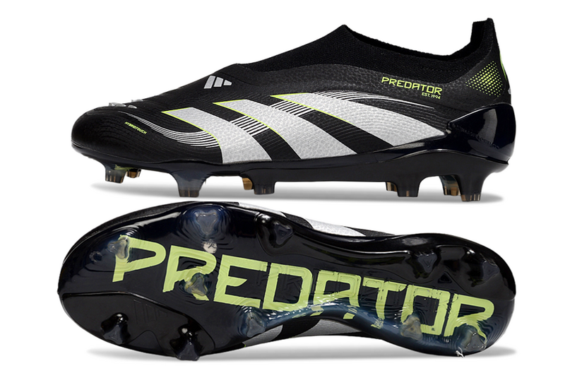ADIDAS PREDATOR 25 LACELESS ELITE CAMPO - PRETA E VERDE