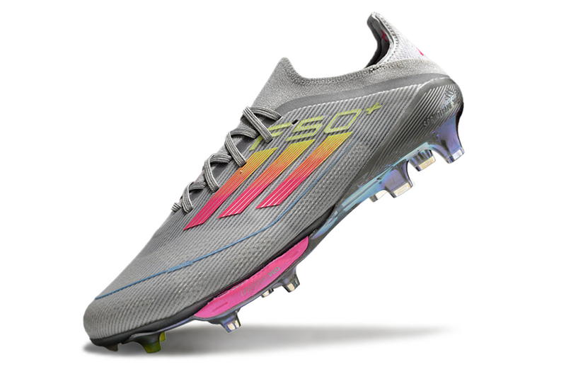 CHUTEIRA ADIDAS F50.1 LIGHTSTRIKE PRO ELITE CAMPO - CINZA