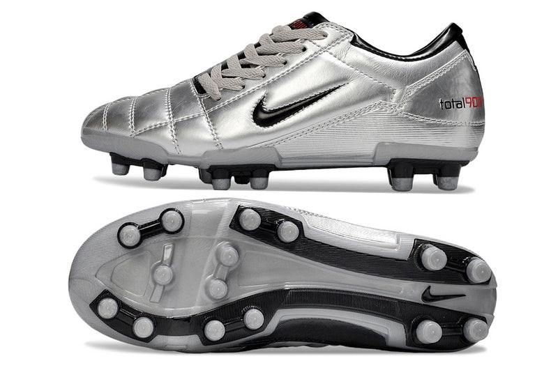 CHUTEIRA NIKE TOTAL 90 III CAMPO - CINZA E PRETA