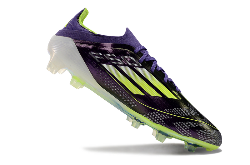 ADIDAS F50.1 ELITE CAMPO "FAST REBORN" - ROXA E VERDE