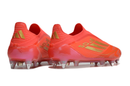 ADIDAS F50 LACELASS ELITE TRAVA MISTA - LARANJA