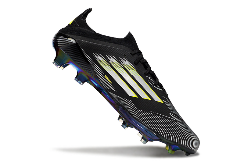 CHUTEIRA ADIDAS F50.1 LIGHTSTRIKE PRO ELITE CAMPO - PRETA E AMARELA