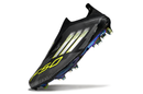 CHUTEIRA ADIDAS F50 LACELESS LIGHTSTRIKE PRO ELITE CAMPO - PRETA E AMARELA
