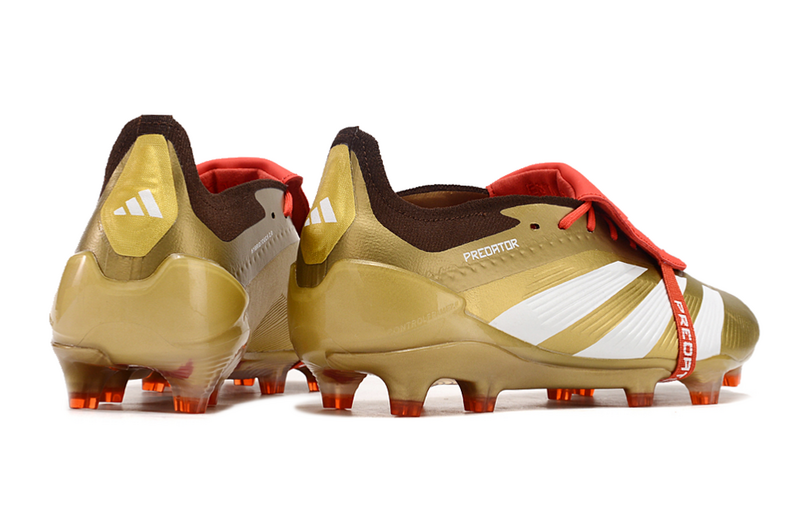 ADIDAS PREDATOR 24 FT ELITE CAMPO - DOURADA E BRANCA