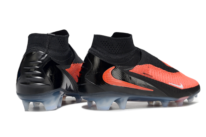 CHUTEIRA NIKE PHANTOM 6 HIGH ELITE CAMPO - VERMELHA E PRETA