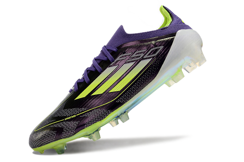 ADIDAS F50.1 ELITE CAMPO "FAST REBORN" - ROXA E VERDE