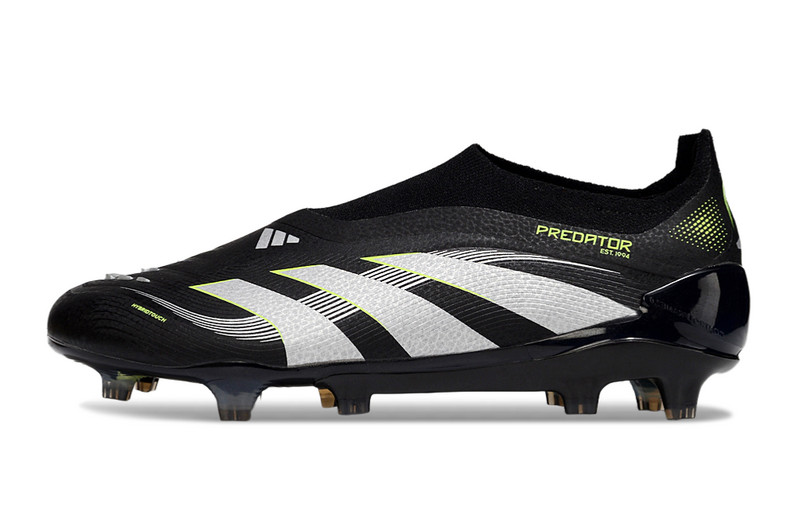 ADIDAS PREDATOR 25 LACELESS ELITE CAMPO - PRETA E VERDE