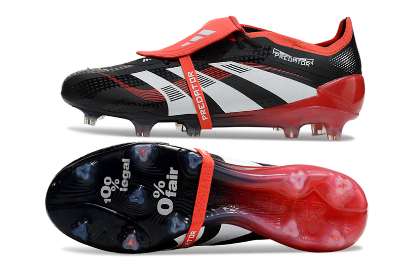 ADIDAS PREDATOR 25 FT ELITE CAMPO - LARANJA E PRETA
