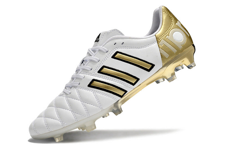 ADIDAS ADIPURE 11 PRO CAMPO "TONI KROOS THE LAST DANCE" - BRANCA E DOURADA