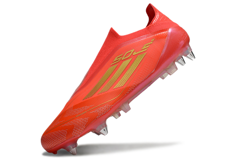 ADIDAS F50 LACELASS ELITE TRAVA MISTA - LARANJA