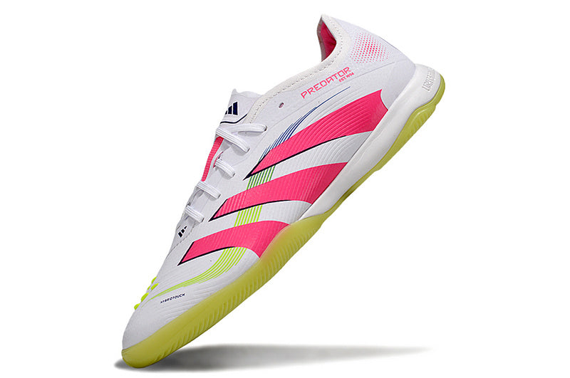 CHUTEIRA ADIDAS PREDATOR 25 ELITE FUTSAL "CELESTIAL VICTORY" - BRANCA E ROSA