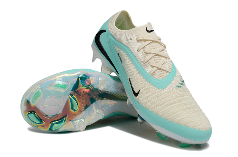 CHUTEIRA NIKE PHANTOM 6 ELITE CAMPO - BRANCA E AZUL
