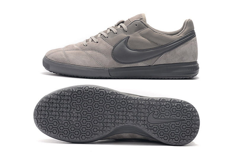 CHUTEIRA NIKE PREMIER II SALA FUTSAL - CINZA