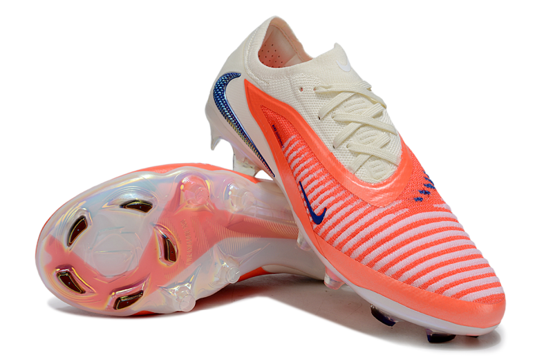 CHUTEIRA NIKE PHANTOM 6 ELITE CAMPO - BRANCA E VERMELHA