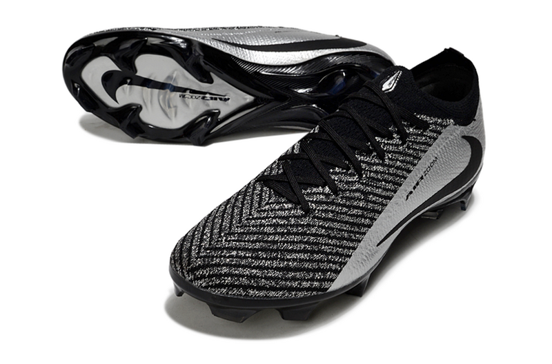 CHUTEIRA NIKE AIR ZOOM MERCURIAL VAPOR 16 TRAVIS SCOTT ELITE CAMPO "CACTUS JACK" - PRETA E PRATA