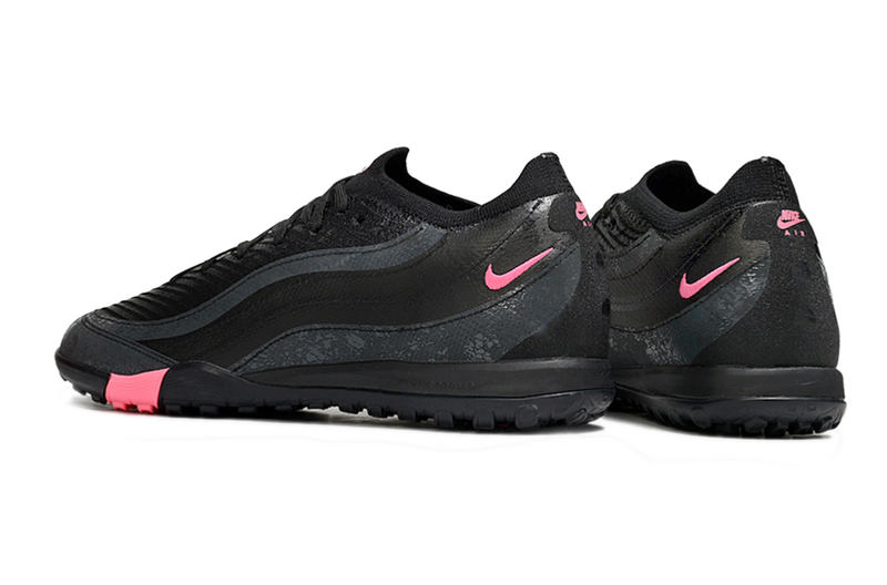 CHUTEIRA NIKE MERCURIAL AIR ZOOM VAPOR 16 ELITE SOCIETY "AIR MAX 95" - PRETA E ROSA