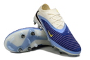 CHUTEIRA NIKE PHANTOM 6 ELITE TRAVA MISTA "FEAR NOTHING" - BRANCA E AZUL