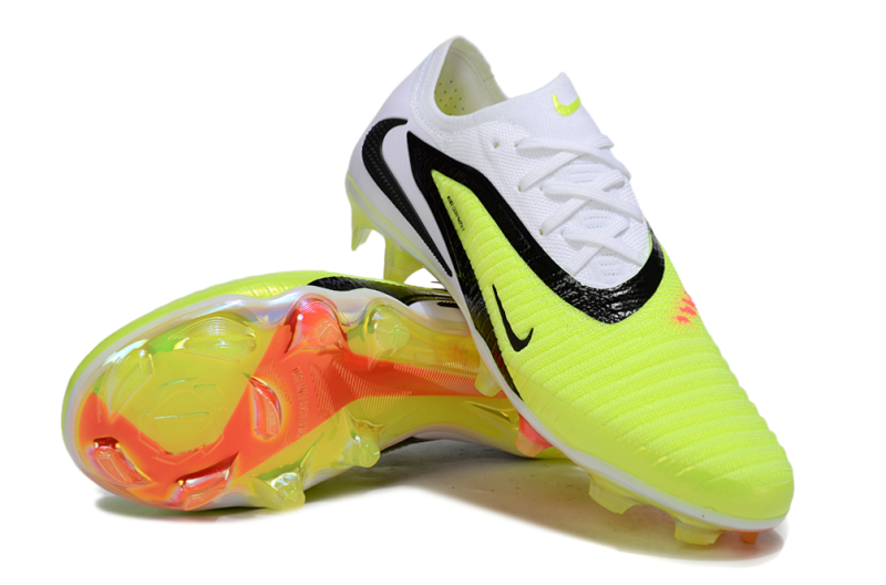 CHUTEIRA NIKE PHANTOM 6 ELITE CAMPO - AMARELA E BRANCA