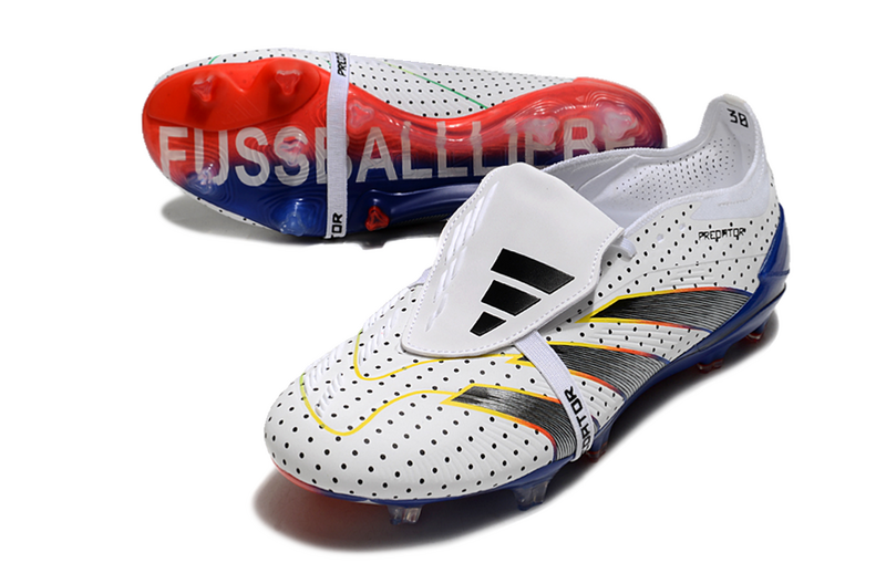 ADIDAS PREDATOR 24 FT ELITE CAMPO - BRANCA E CINZA