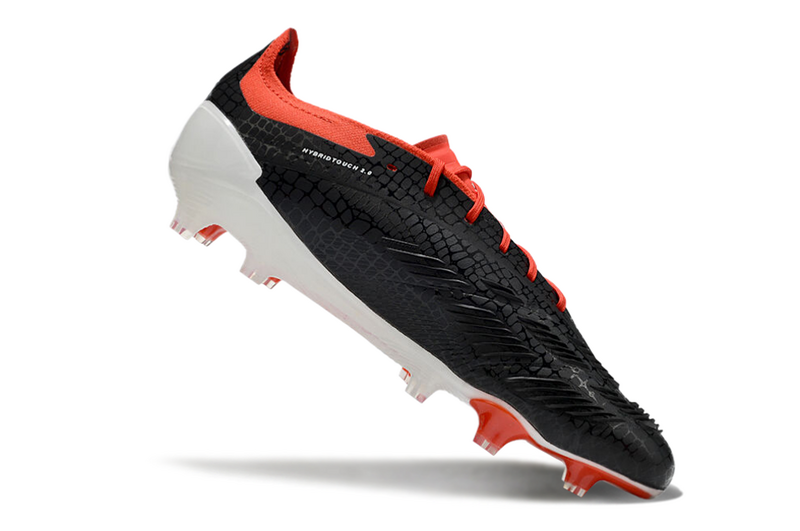 ADIDAS PREDATOR 24 ELITE CAMPO - LARANJA E PRETA