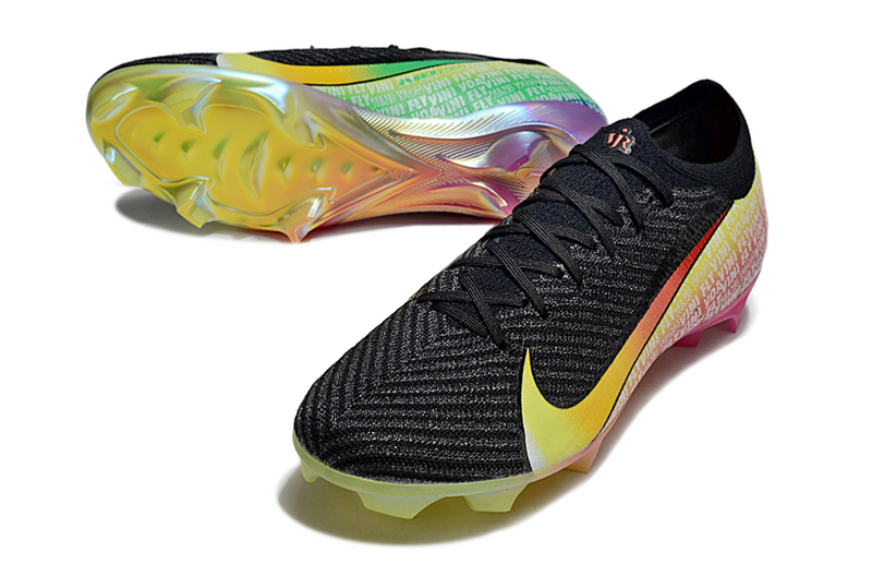 CHUTEIRA NIKE AIR ZOOM MERCURIAL VAPOR 16 ELITE CAMPO "VINI FLY" VINI JR - PRETA