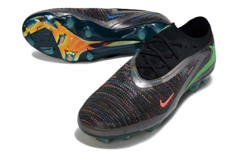 CHUTEIRA NIKE PHANTOM 6 ELITE CAMPO "EAFC" - PRETA E VERDE