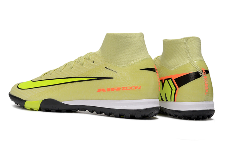 CHUTEIRA NIKE MERCURIAL AIR ZOOM SUPERFLY 10 ELITE SOCIETY "MAX VOLTAGE" - AMARELA E VERDE