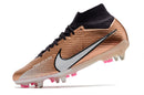 CHUTEIRA NIKE AIR ZOOM MERCURIAL SUPERFLY 9 ELITE TRAVA MISTA FIXA "GENERATION" - COBRE