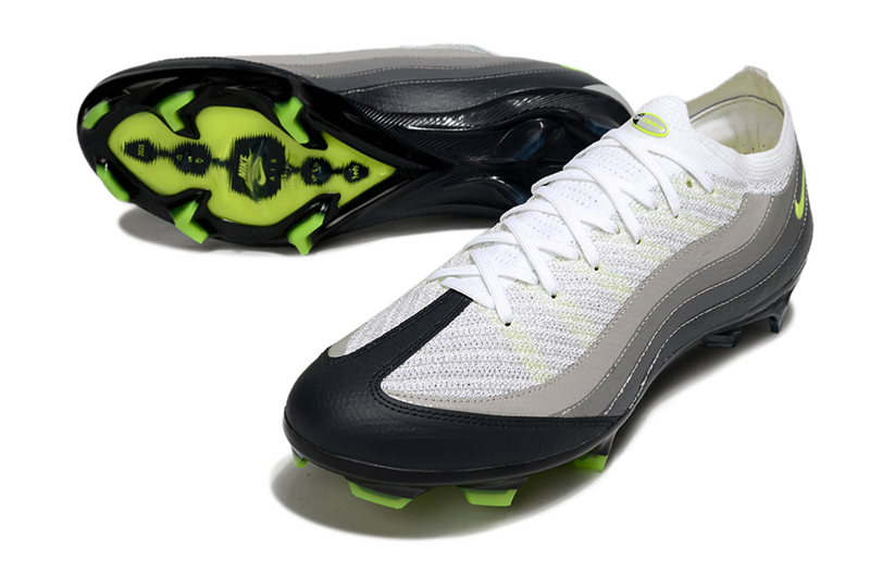 CHUTEIRA NIKE AIR ZOOM MERCURIAL VAPOR 16 ELITE CAMPO "AIR MAX 95" - CINZA E PRETA