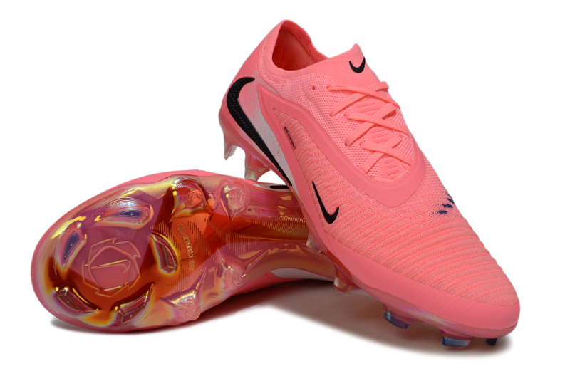 CHUTEIRA NIKE PHANTOM 6 ELITE CAMPO - ROSA E PRETA