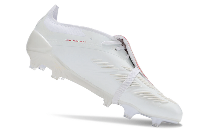 ADIDAS PREDATOR 24 FT ELITE CAMPO - BRANCA E VERMELHA