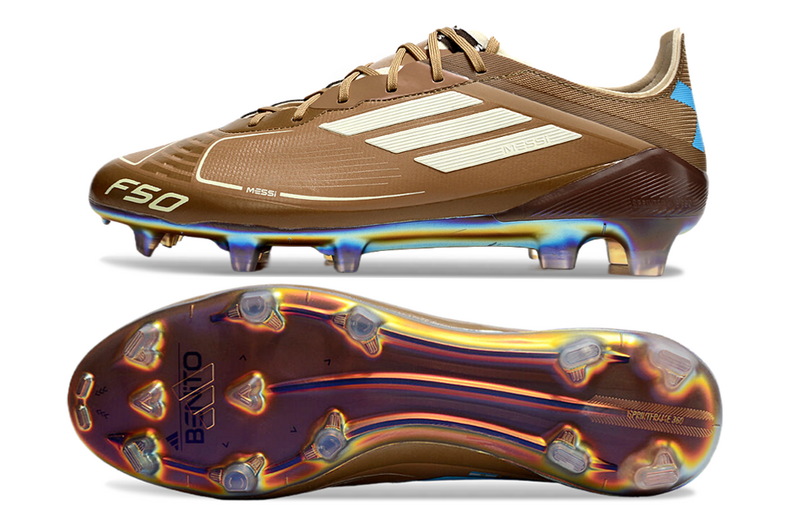 CHUTEIRA ADIDAS F50 ELITE CAMPO - MARROM