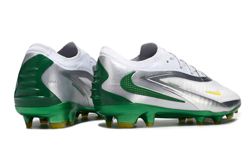CHUTEIRA NIKE PHANTOM 6 ELITE CAMPO - BRANCA E VERDE