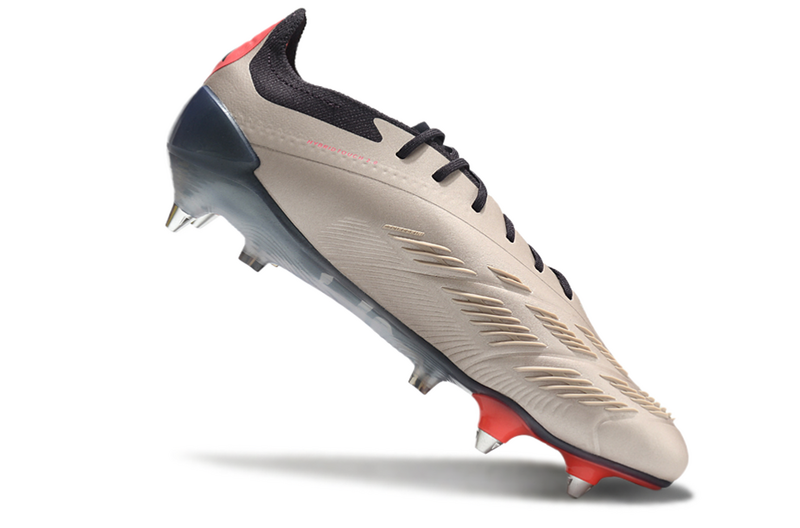ADIDAS PREDATOR 24 ELITE TRAVA MISTA "VIVID HORIZON" - PRATA E PRETA